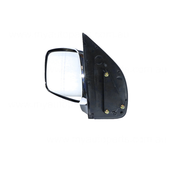 Chrome Door Mirror Passenger Side Aftermarket Suits Nissan Navara D40 2005 to 2010