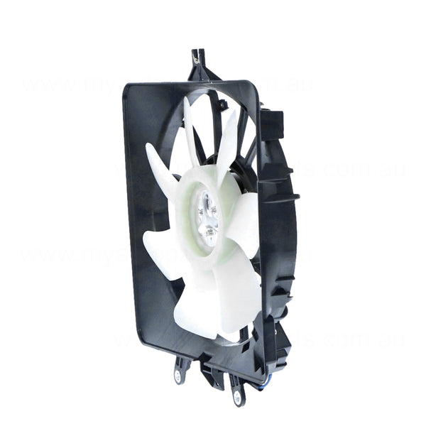 A/C Condenser Fan Assembly Aftermarket Suits Honda Jazz GD 2002 to 2008