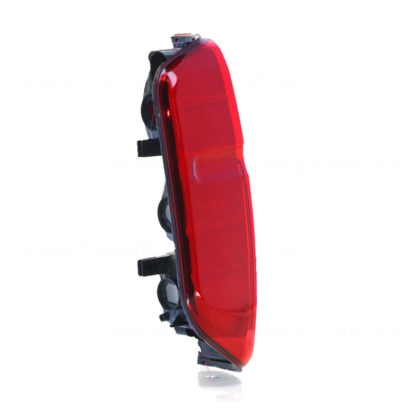 Red/Clear Tail Lamp Passenger Side Certified Suits Nissan Navara D40 2005 to 2015