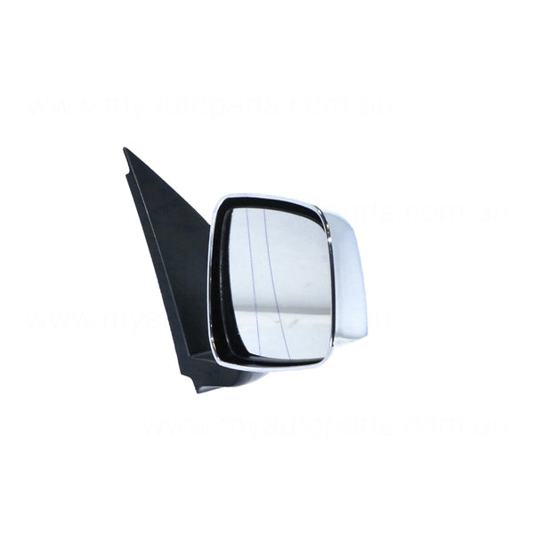 Chrome Door Mirror Drivers Side OEM suits Nissan Navara D40 & Pathfinder R51 2005 to 2007