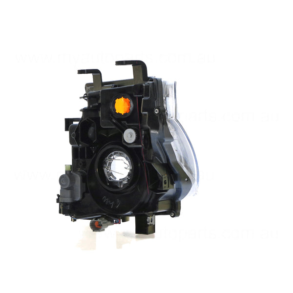 Halogen Electric Adjust Head Lamp Drivers Side OEM Suits Nissan Navara D40 2008 to 2015