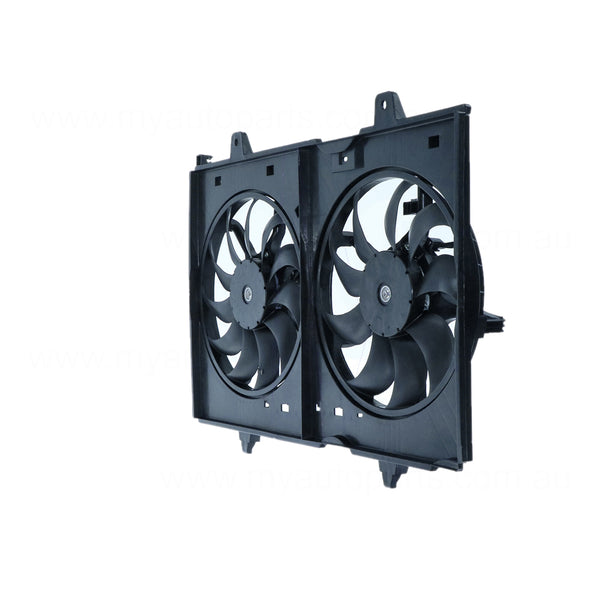 12 v Radiator Fan Assembly OEM Suits Nissan X-Trail T31 2007 to 2014