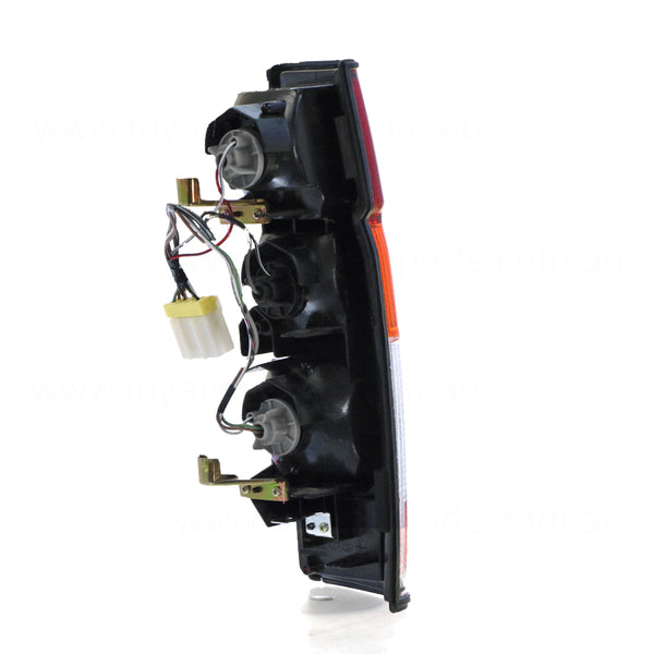 Red/Amber/Clear Tail Lamp Passenger Side Aftermarket Suits Nissan Navara D21 1992 to 1997
