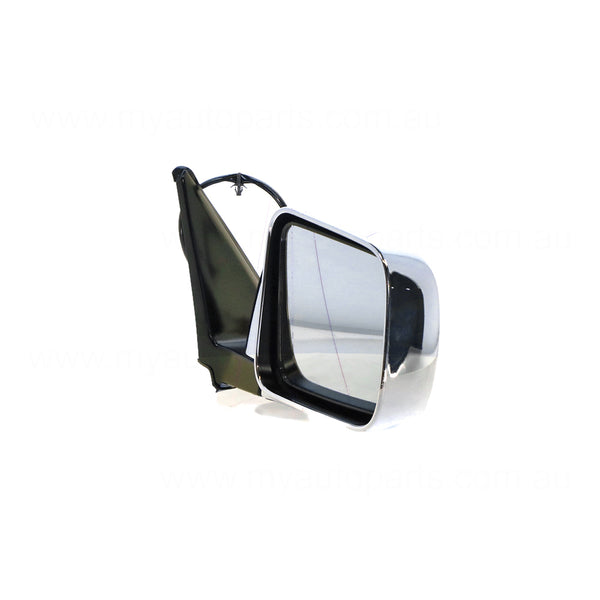 Chrome Door Mirror Drivers Side OEM Suits Nissan Patrol GU/Y61 Wagon 2004 to 2016