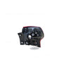 Black Red/Clear Tail Lamp Passenger Side Certified Suits Nissan Qashqai J11 2014 to 2018