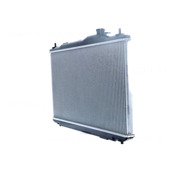 Radiator 32.5 / 32.5 mm Plastic Aluminium 375 x 670 x 16 mm AT/CVT 1.5 L LEA2 2.0 L R20A5 Aftermarket Suits Honda Civic FB 2012 to 2016