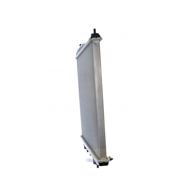 Radiator Plastic Aluminium 450 x 688 x 26 mm Automatic 2.4L L KA24 Aftermarket Suits Nissan Navara D22 1997 to 2001