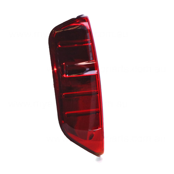 Red/Clear Tail Lamp Passenger Side Certified Suits Nissan Navara D40 2005 to 2015