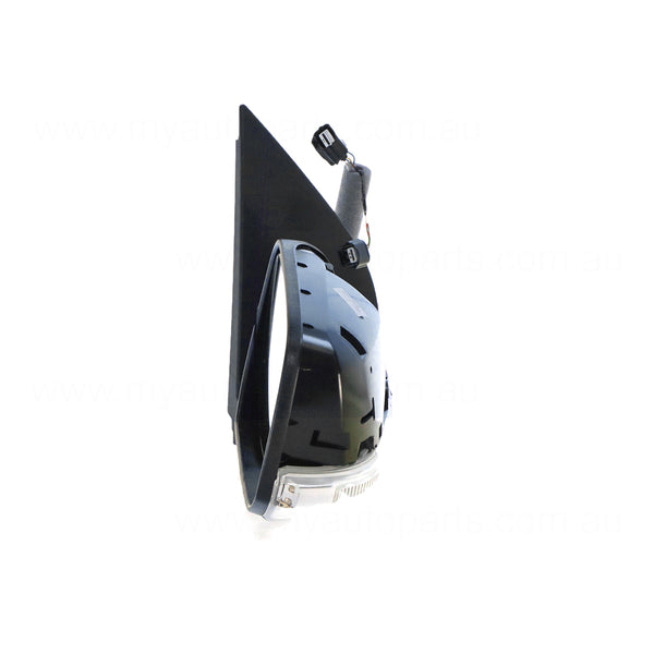 Black Door Mirror Electric Adjust Drivers Side OEM Suits Nissan Navara D40 2010 to 2015