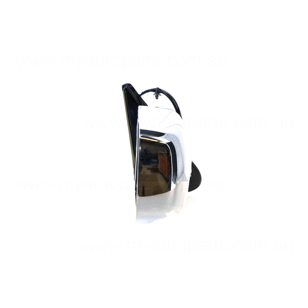 Chrome Door Mirror Drivers Side OEM Suits Nissan Patrol GU/Y61 Wagon 2004 to 2016