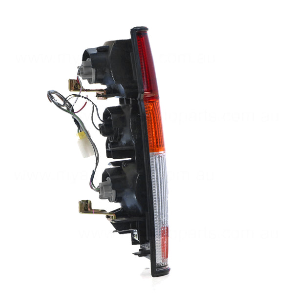 Red/Amber/Clear Tail Lamp Passenger Side Aftermarket Suits Nissan Navara D21 1992 to 1997