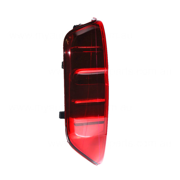 Red/Clear Tail Lamp Passenger Side OEM Suits Nissan Navara D40 2005 to 2015