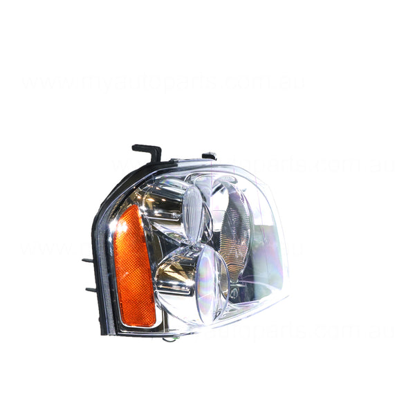 Halogen Head Lamp Drivers Side Certified Suits Nissan Navara D22 2001 to 2015