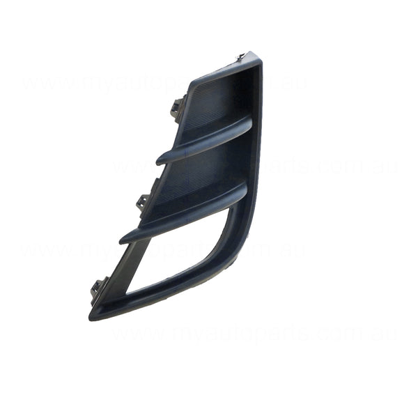 Front Bar Grille With Fog Light Mount Passenger Side Aftermarket Suits Mazda 3 BL Maxx Sport 3/2009 to 9/2011
