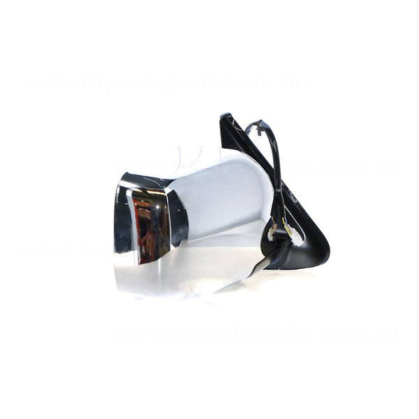 Chrome Door Mirror Drivers Side OEM Suits Nissan Patrol GU/Y61 Wagon 2004 to 2016