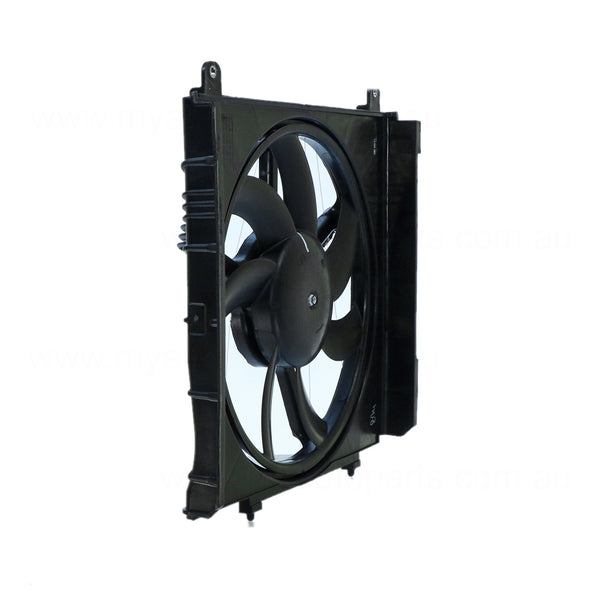 12 v Radiator Fan Assembly Aftermarket Suits Nissan Micra K13 2010 to 2013