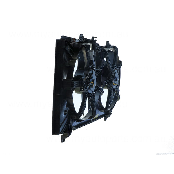 12 v Radiator Fan Assembly Aftermarket Suits Nissan 350Z Z33 2007 to 2009