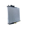 Radiator 32.5 / 32.5 mm Plastic Aluminium 375 x 670 x 16 mm AT/CVT 1.5 L LEA2 2.0 L R20A5 Aftermarket Suits Honda Civic FB 2012 to 2016