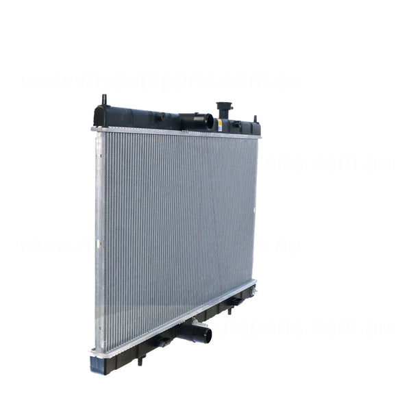 Radiator 35 mm 35 / Plastic Aluminium 410 x 730 x 16 mm Manual/Auto 6 mm Fin 1.6 L R9M Aftermarket Suits Nissan X-Trail T32 2014 to 2017