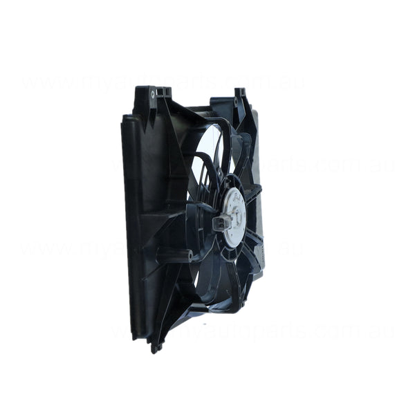 12 v Radiator Fan Assembly Aftermarket Suits Mazda 2 DE 2007 to 2014