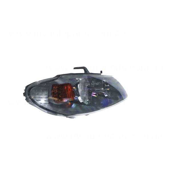Grey Head Lamp Drivers Side Certified Suits Nissan Pulsar N16 9/2002 to 1/2006