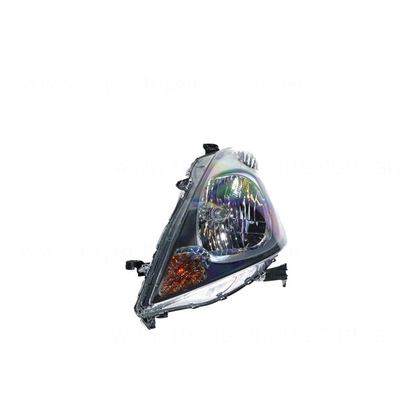 Halogen Manual Adjust Head Lamp Passenger Side OEM Suits Honda Jazz GE 2008 to 2011