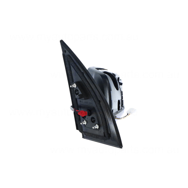 Electric Black W/O Indicator W/O Cover Door Mirror Passenger Side OEM Suits Nissan X-Trail T31 2007 to 2014