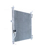 517 x 380 x 18 mm 8 mm Fin Without Drier A/C Condenser Aftermarket Suits Nissan Micra K13 2010 to 2016