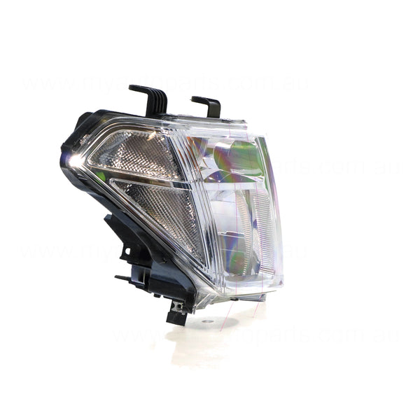 Head Lamp Drivers Side OEM Suits Nissan Navara D40 2008 to 2015