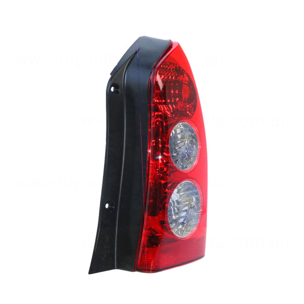 Black Red/Clear Tail Lamp Drivers Side OEM Suits Mazda Tribute CU 2000 to 2006