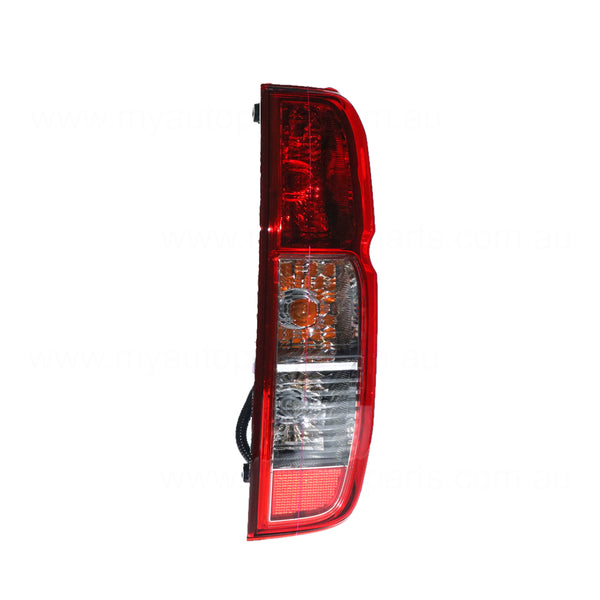 Red/Clear Tail Lamp Drivers Side OEM Suits Nissan Navara D40 2005 to 2015
