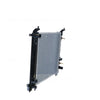 Radiator 28 / 28 mm Plastic Aluminium 450 x 405 x 16 mm Automatic 1.5 L HR15 Aftermarket Suits Nissan Micra K13 2010 to 2013
