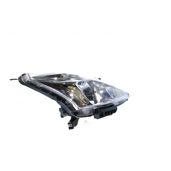 Halogen Manual Adjust Head Lamp Drivers Side OEM Suits Nissan Pulsar C12 2013 to 2016