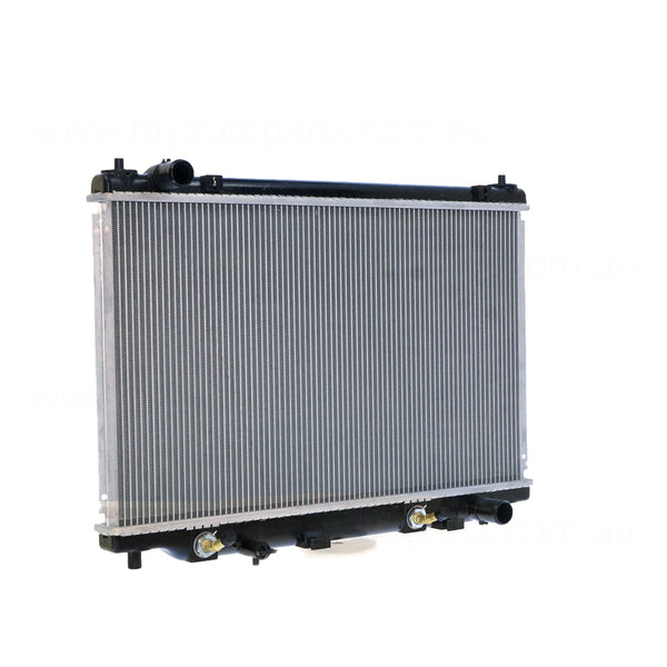 Radiator 28 / 28 mm Plastic Aluminium 325 x 538 x 26 mm Manual/Auto 1.5L L ZY Aftermarket Suits Mazda 2 DY 2002 to 2007