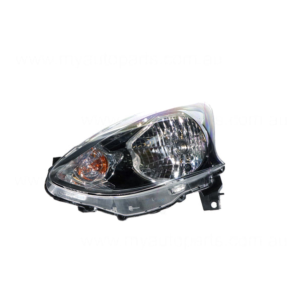 Halogen Head Lamp Passenger Side OEM Suits Nissan Micra K13 2015 to 2016