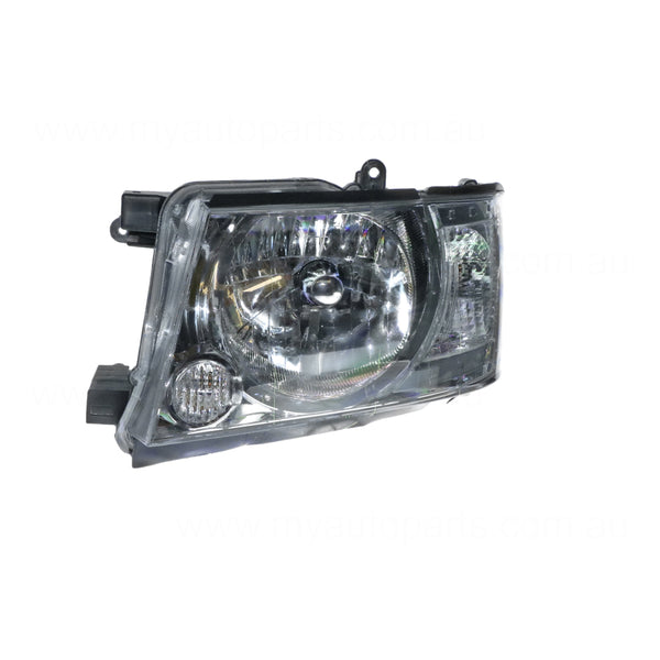 Head Lamp Passenger Side Certified Suits Nissan Patrol GU/Y61 1997 to 2016