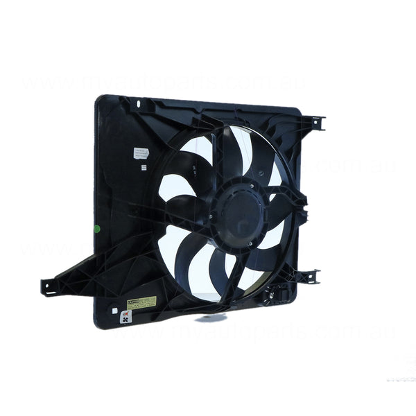 12 v Radiator Fan Assembly Aftermarket Suits Nissan Dualis J10 2007 to 2014 Manual