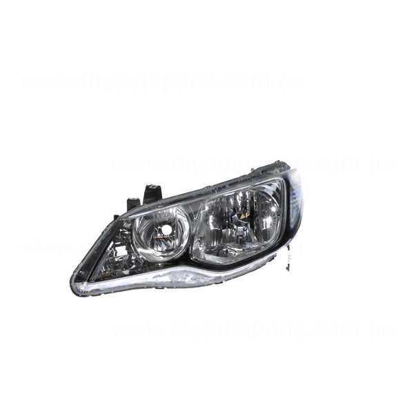 Head Lamp Passenger Side OEM Suits Honda Civic 8th Generation FD 2006 to 2008