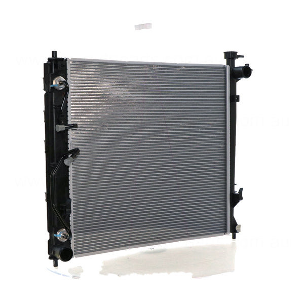 Radiator 35 mm 35 / Plastic Aluminium 485 x 480 x 18 mm Automatic 1.7L L D4F4 Suits Kia Rondo RP 2013 to 2016
