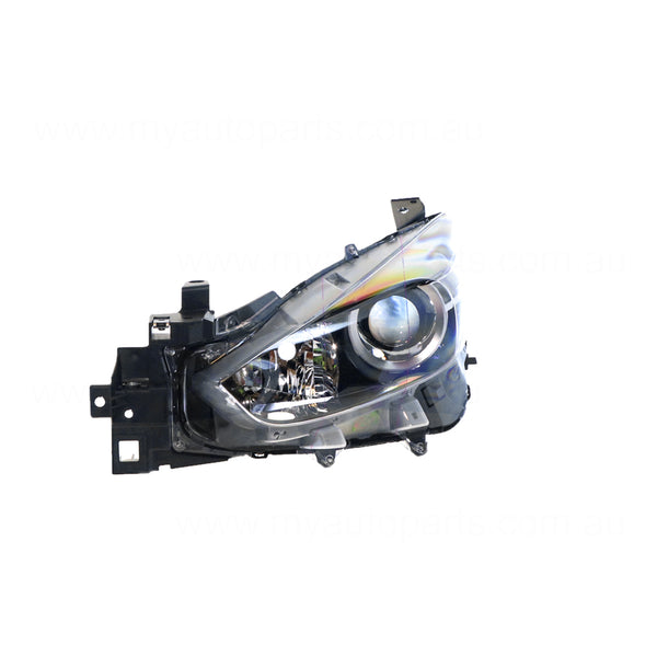 Halogen Manual Adjust Head Lamp Passenger Side OEM suits Mazda 3 BN