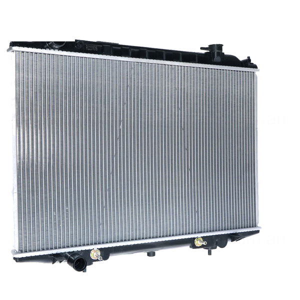 Radiator 35 mm 35 / Plastic Aluminium 450 x 688 x 26 mm Automatic 2.5 L YD25 Aftermarket Suits Nissan Navara D22 2001 to 2015