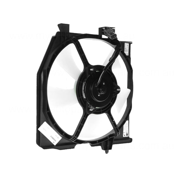 A/C Condenser Fan Assembly Aftermarket suits Mazda 323 and Ford Laser 1999-2004