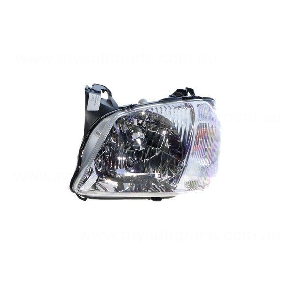 Halogen Manual Adjust Head Lamp Passenger Side OEM Suits Mazda Tribute CU 2000 to 2006