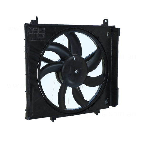 12 v Radiator Fan Assembly Aftermarket Suits Nissan Micra K13 2010 to 2013