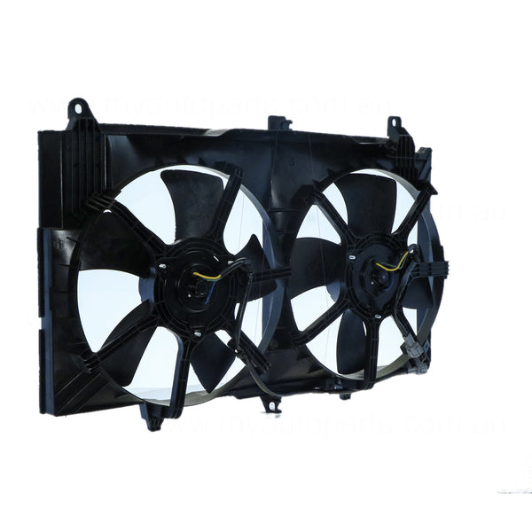 12 v Radiator Fan Assembly Aftermarket Suits Nissan 350Z Z33 2003 to 2007
