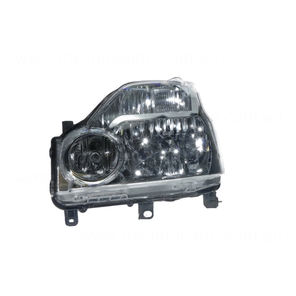 Halogen Manual Adjust Head Lamp Passenger Side Certified Suits Nissan X-Trail T31 2007 to 2014