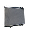 Radiator Plastic Aluminium 450 x 688 x 26 mm Automatic 2.4L L KA24 Aftermarket Suits Nissan Navara D22 1997 to 2001