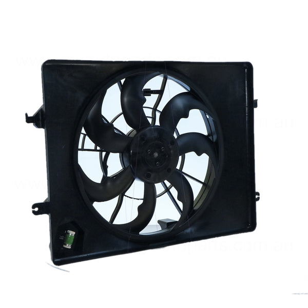 Radiator Fan Assembly Aftermarket suits Kia or Hyundai 2010 to 2013