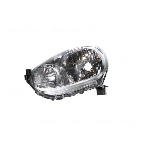 Halogen Head Lamp Passenger Side OEM Suits Nissan Micra K13 2010 to 2013