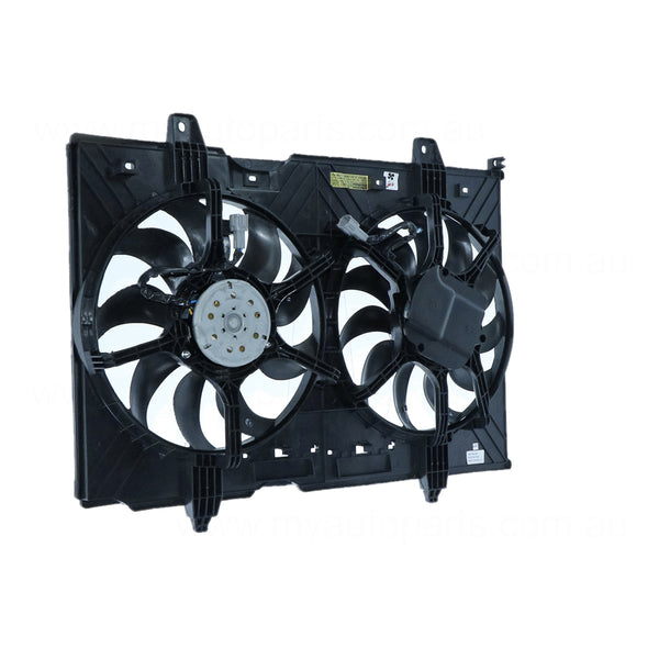 12 v Radiator Fan Assembly OEM Suits Nissan X-Trail T31 2007 to 2014